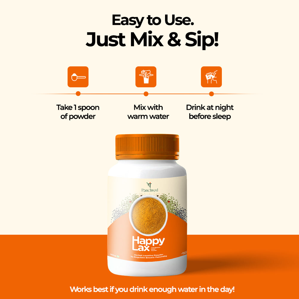 Happy LAX Constipation Relief Powder