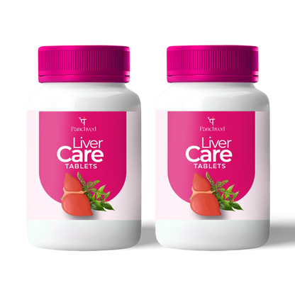 Panchved LiverCare Tablets – Ayurvedic Liver Tonic for Detox & Digestion (60 Tablets)