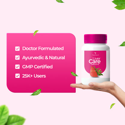 Panchved LiverCare Tablets – Ayurvedic Liver Tonic for Detox & Digestion (60 Tablets)